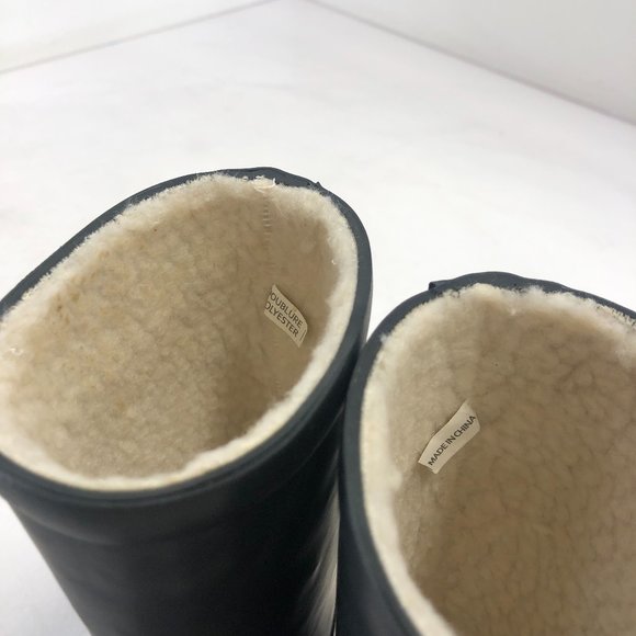 NWT Aigle "Manege FUR" in Noir - Picture 7 of 8